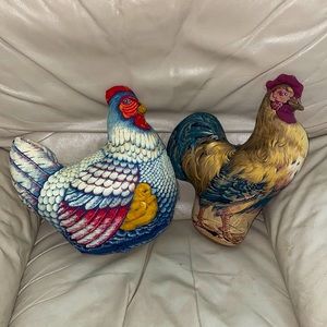 Rooster Decorative Pillows